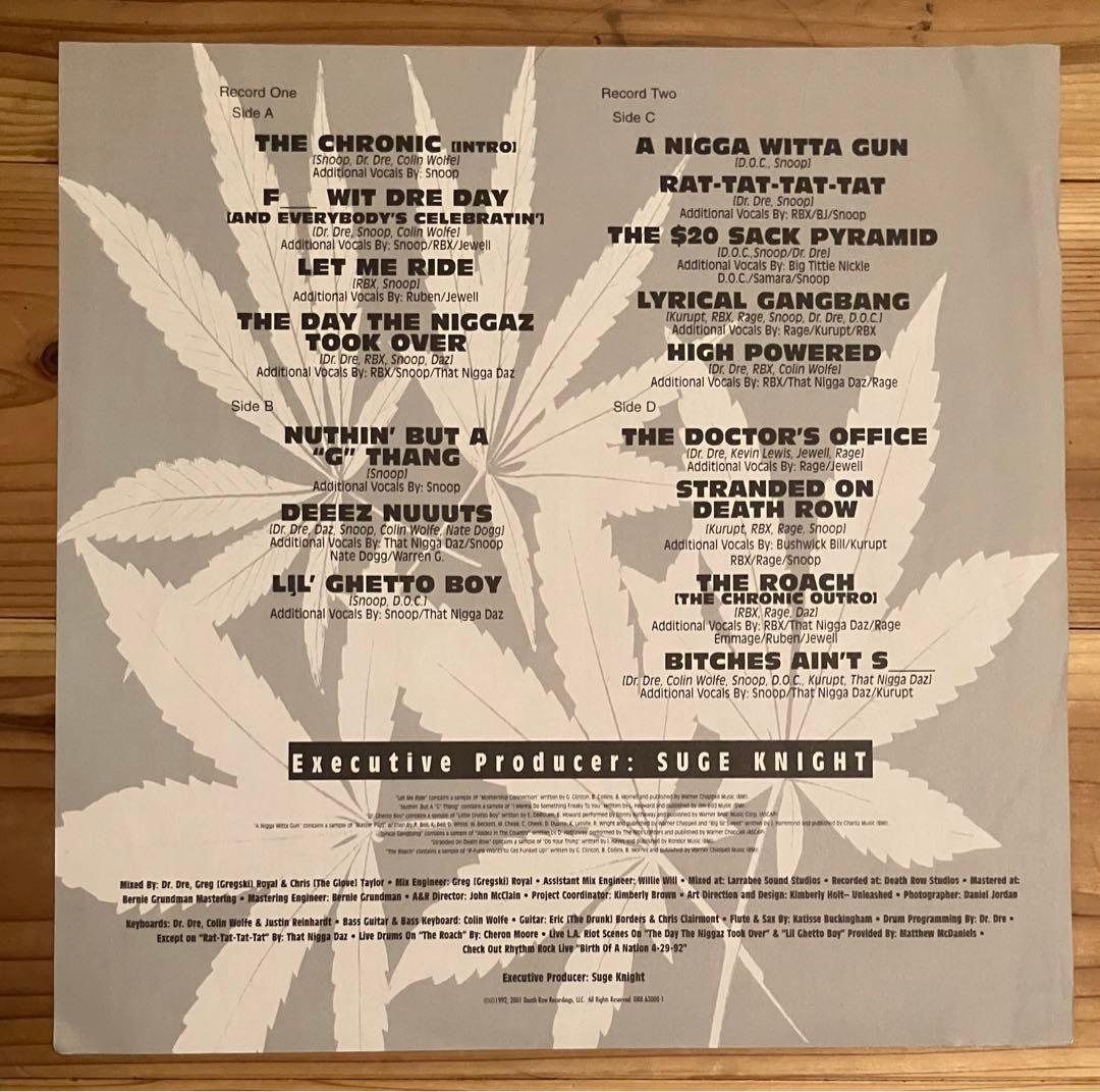 洋楽 Dr. Dre The Chronic LP