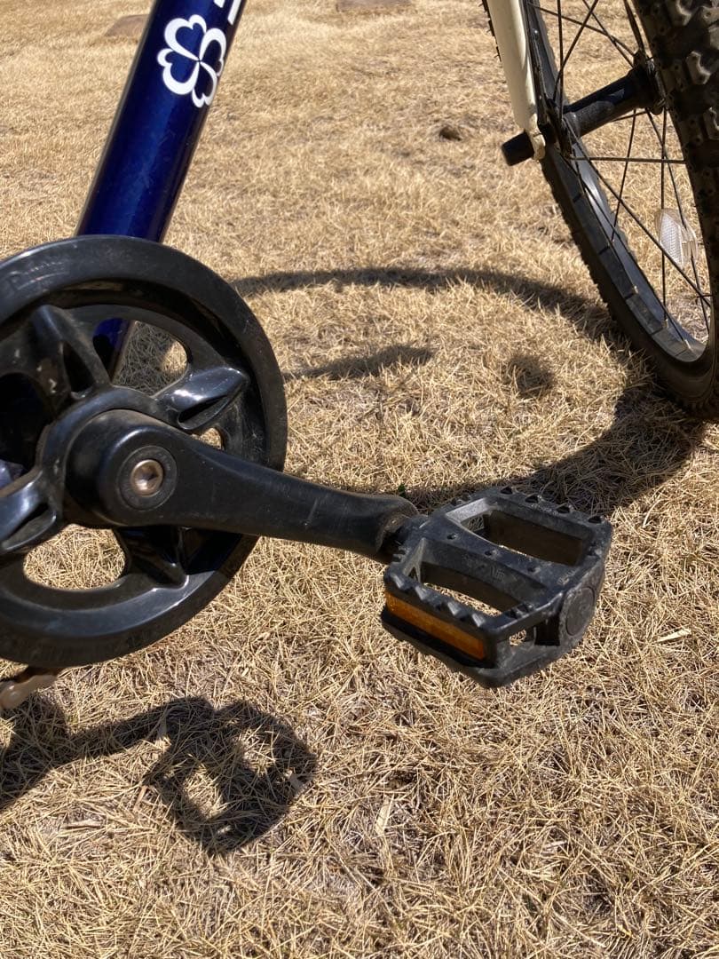 [直接引取り] ヨツバサイクル　20インチ　キャプテンネイビー　純正スタンド付き