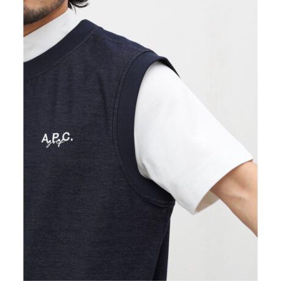 美品❣️A.P.C.GOLF アーペーセー ゴルフ　ベスト　ゴルフウェア メンズ