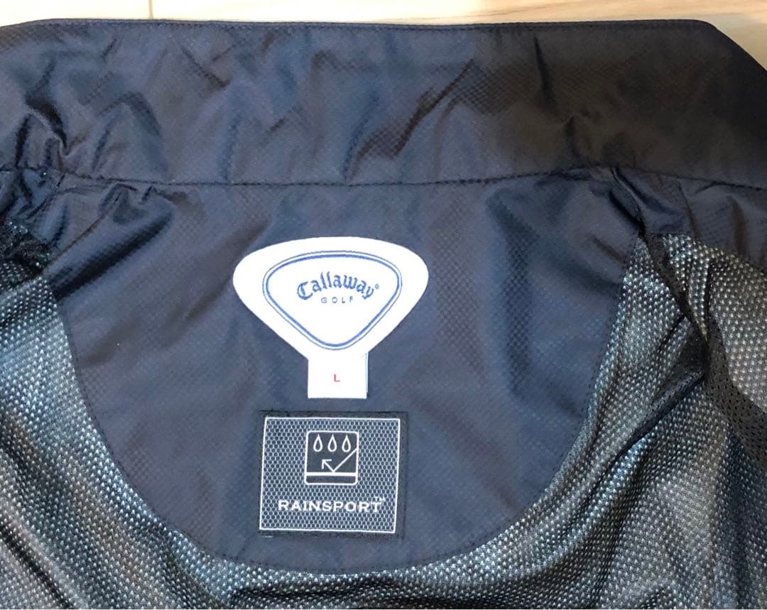 レディース キャロウェイゴルフレインウェア上下セット