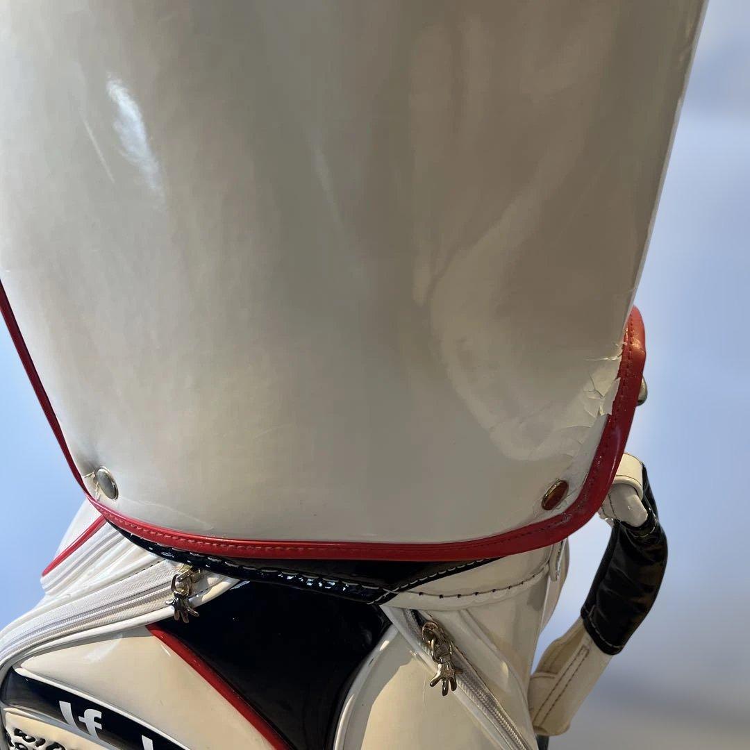 希少　ゴルフ　キャディバッグ 白　ディズニー110周年記念モデルDisney