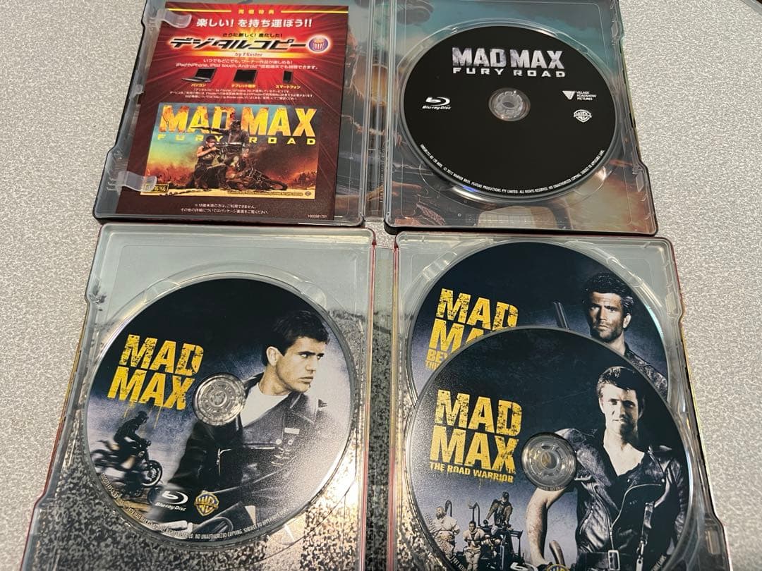 マッドマックス　スチールブックセット