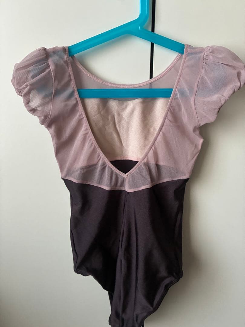 バレエショップ ティアラ.レオタード140 ローズピンクブラウン