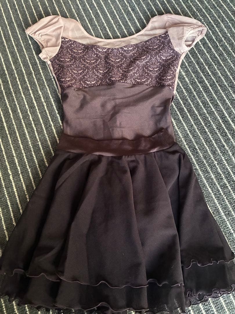 バレエショップ ティアラ.レオタード140 ローズピンクブラウン