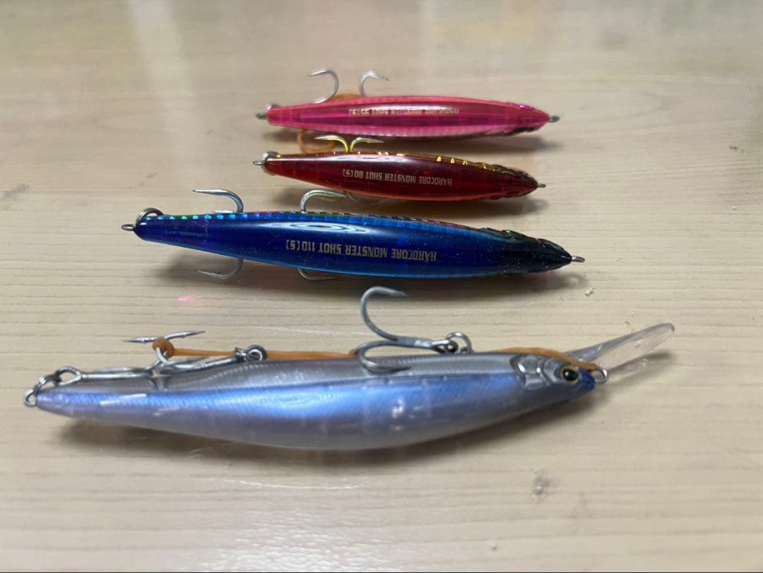 青物用ルアー各種　セット　ケース付き