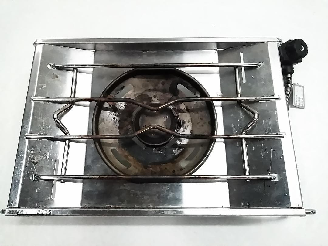  peakスノーピーク シングルバーナーコンロ収納袋付きGS-450R★