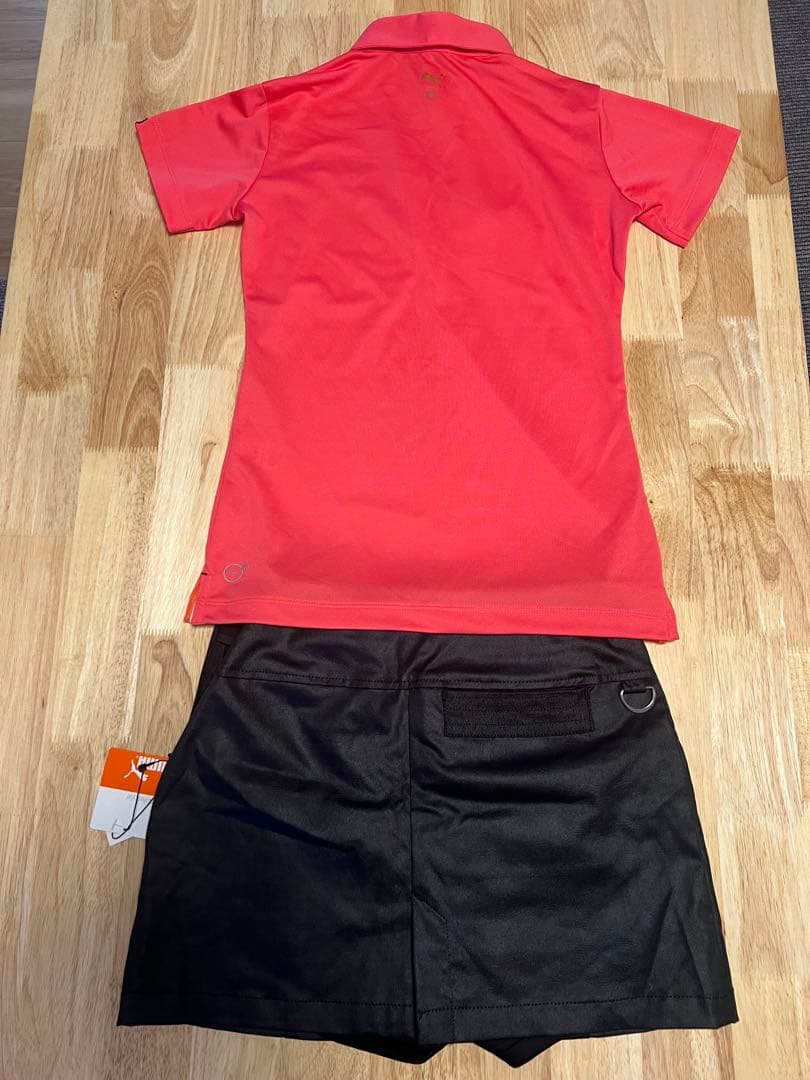 【新品値札付♬】ゴルフウェアPUMA ポロシャツとスカートセット　S