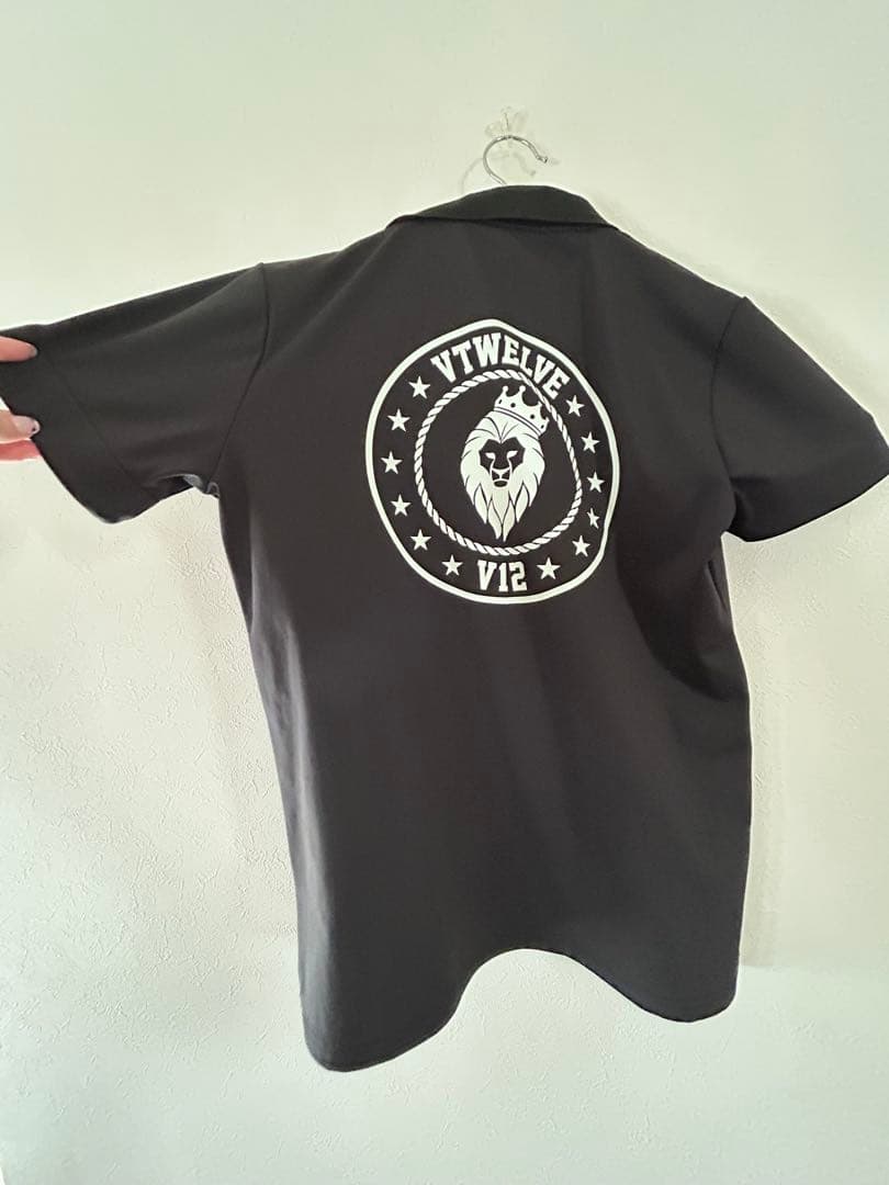 V12 2 SLEEVE POLO レディースポロシャツ　Lサイズ相当