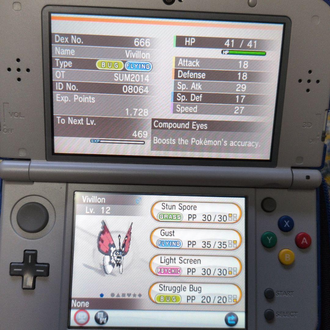 ポケモン X 北米版 正規品【動作確認済み】 USA