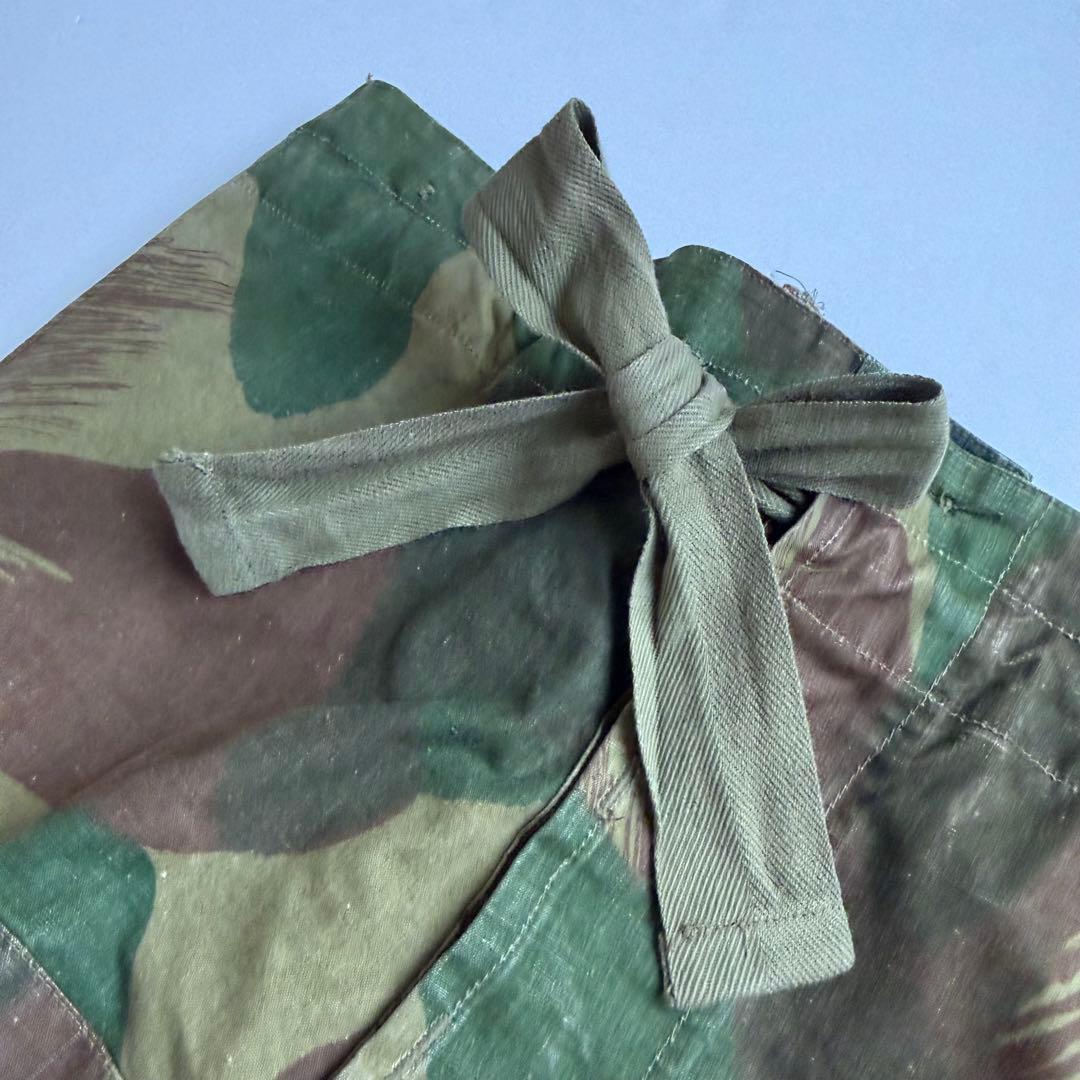 名作 50s Belgium Army ブラッシュストロークカモオーバーパンツ