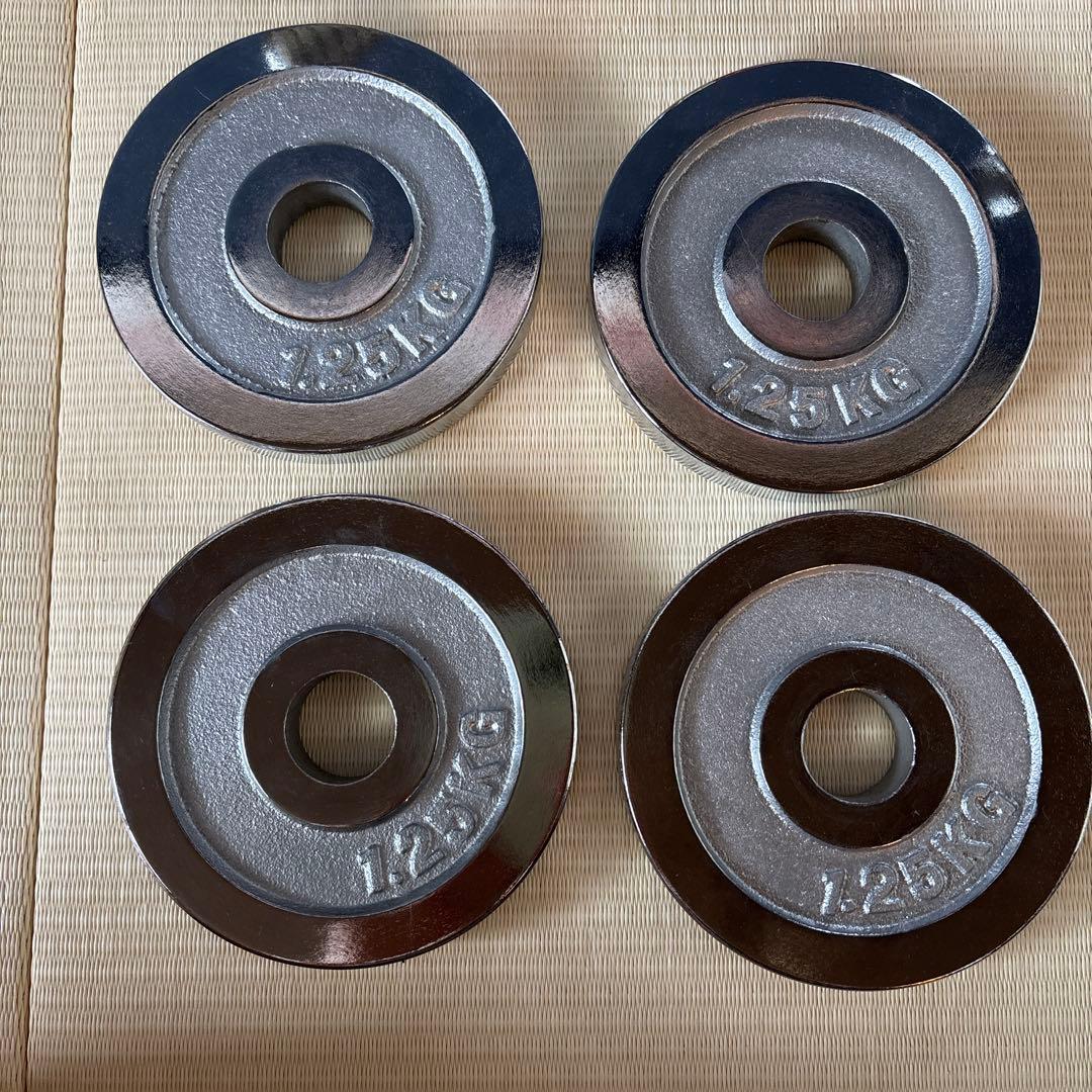 ダンベルセット 10kg×2 マッスルハードダンベルセット【美品】