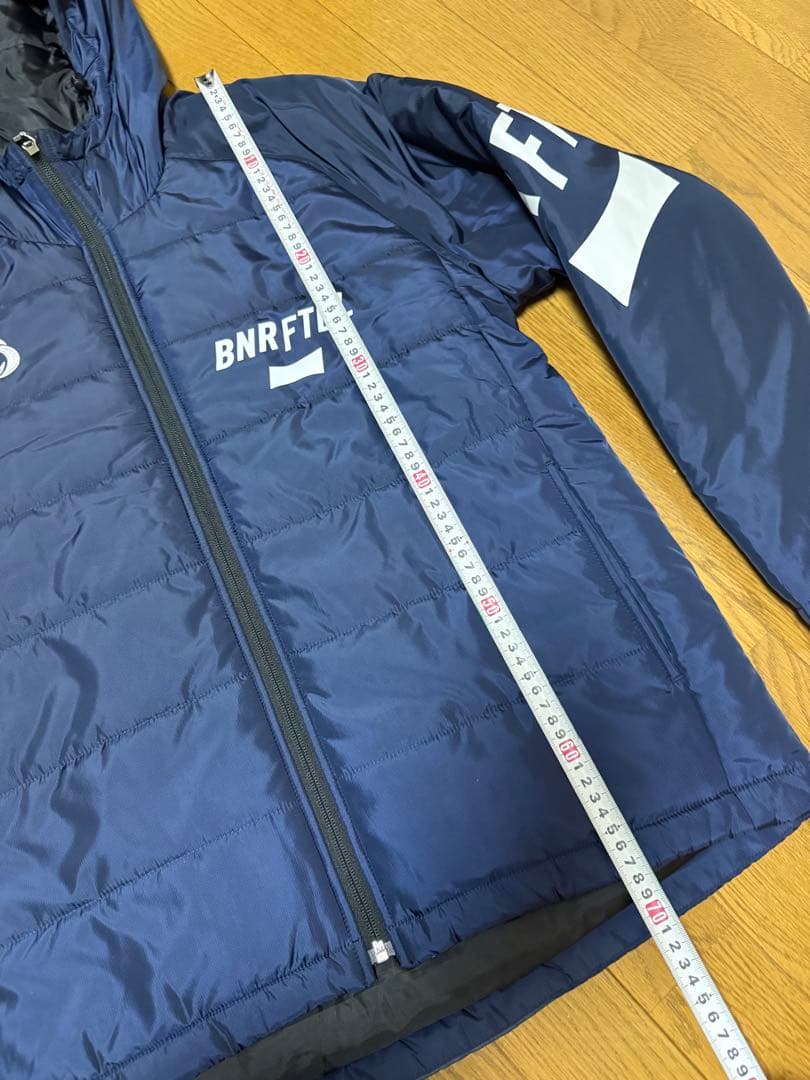 ボネーラフード付きジャケット Sサイズ ネイビー