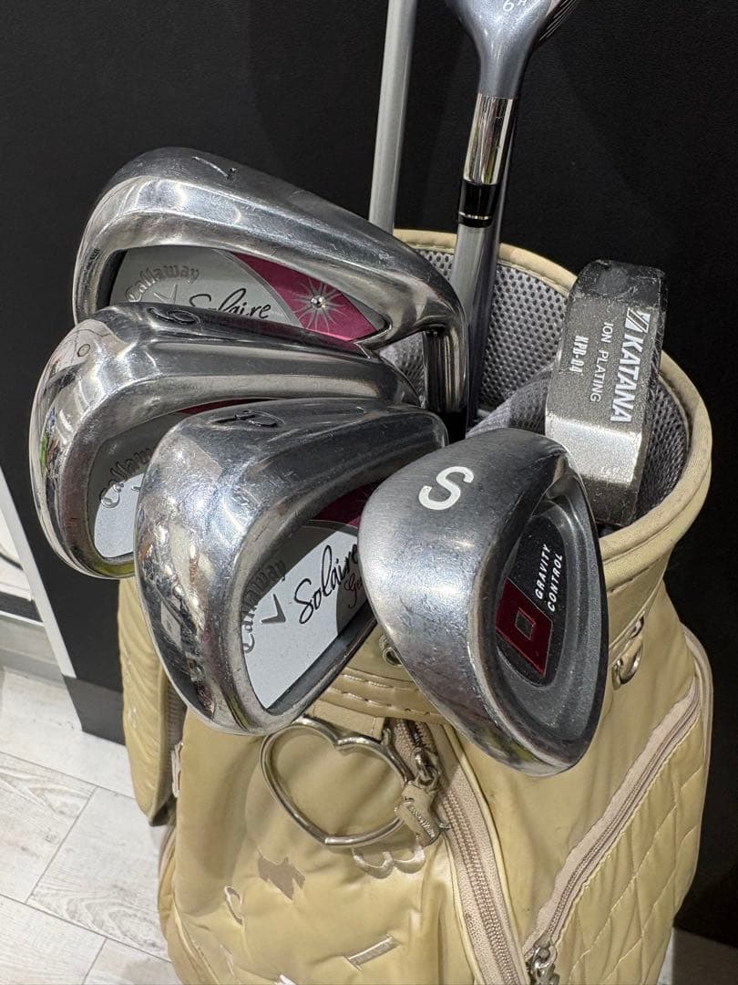 Eレディースハーフセット キャロウェイプロギア人気モデルバックなし