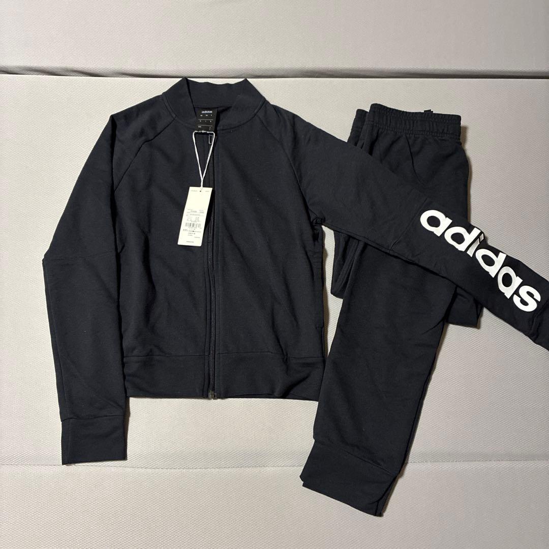 最終お値下げ！【新品！】レディース　アディダス　セットアップ　M