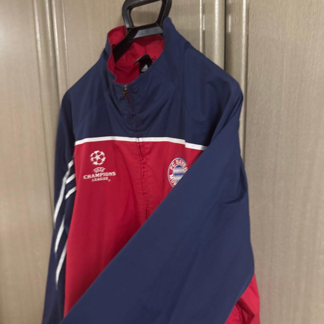 adidas/アディダス バイエルン・ミュンヘン トラックジャケット Oサイズ