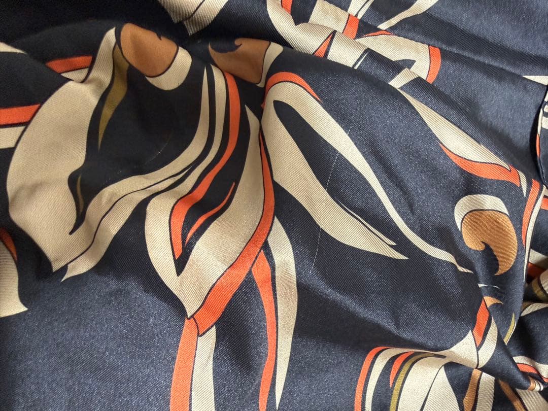 グレースコンチネンタル レトロフラワープリントワンピース 36 2023年