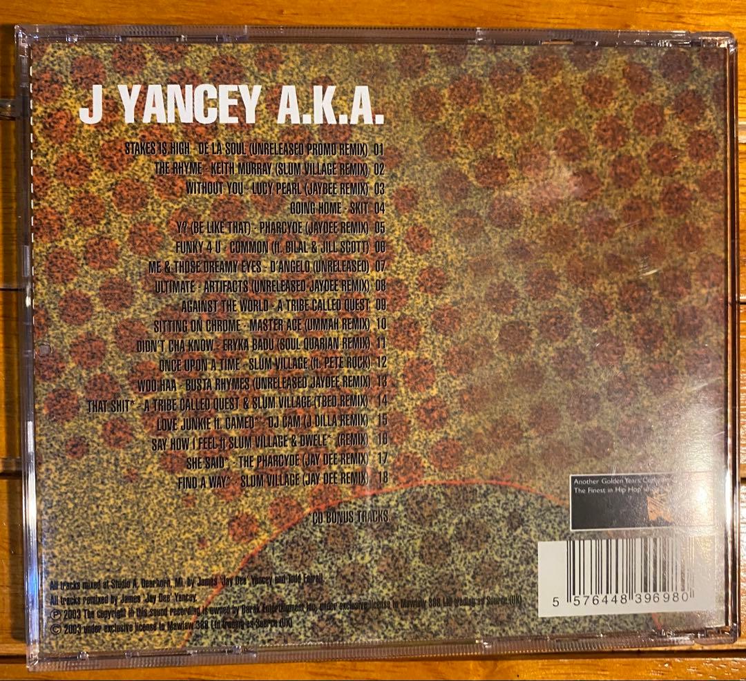 洋楽 J dilla - A.K.A. J .Yancey