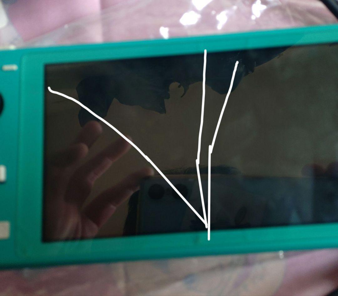 Nintendo Switch Lite ターコイズ 本体　ジャンク品