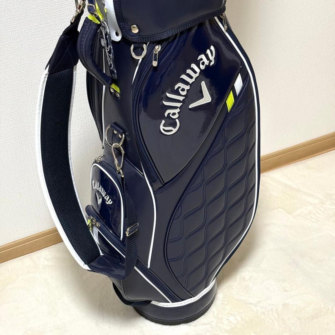 キャロウェイ キャディバッグ ゴルフバッグ ネイビー ベア クマ