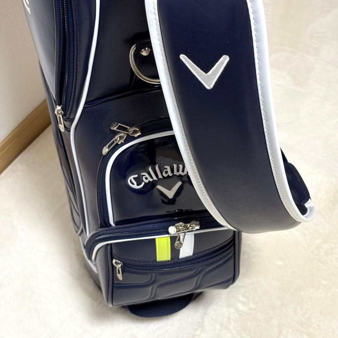 キャロウェイ キャディバッグ ゴルフバッグ ネイビー ベア クマ