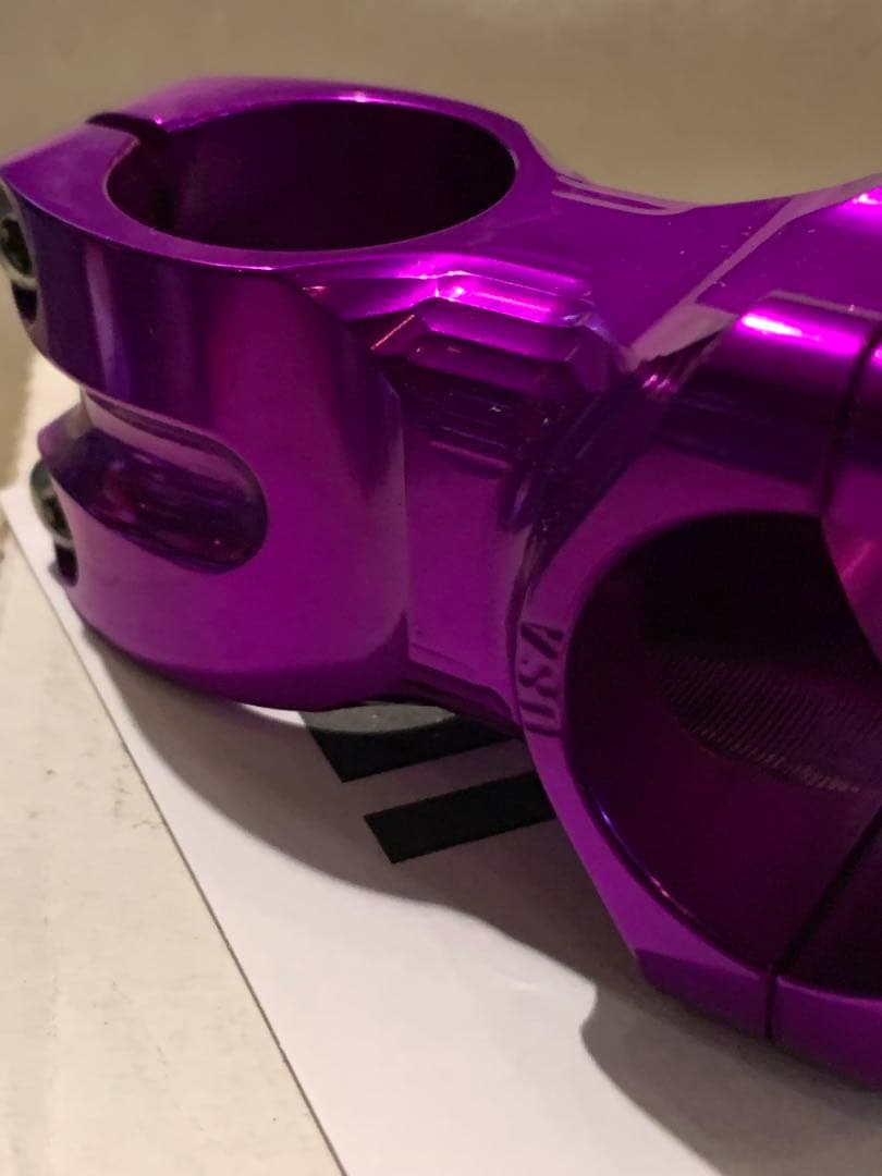 paul boxcar stem 50mm ポール　ステム　艶々パープル！