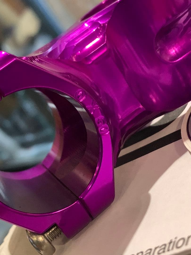 paul boxcar stem 50mm ポール　ステム　艶々パープル！