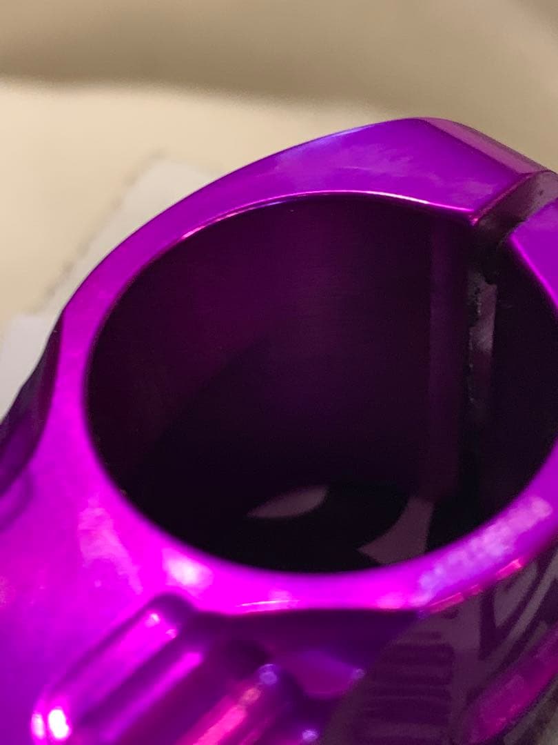 paul boxcar stem 50mm ポール　ステム　艶々パープル！