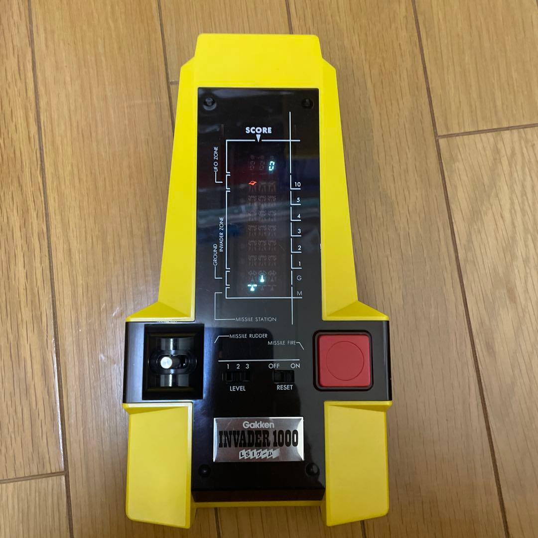 学研 LSIゲーム インベーダー 1000 Gakken 昭和 レトロ