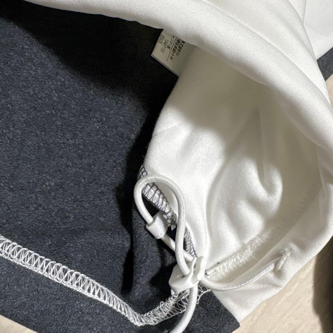 【新品・タグ付き】PINGハーフジップゴルフウェア　ホワイト×グレー LLサイズ