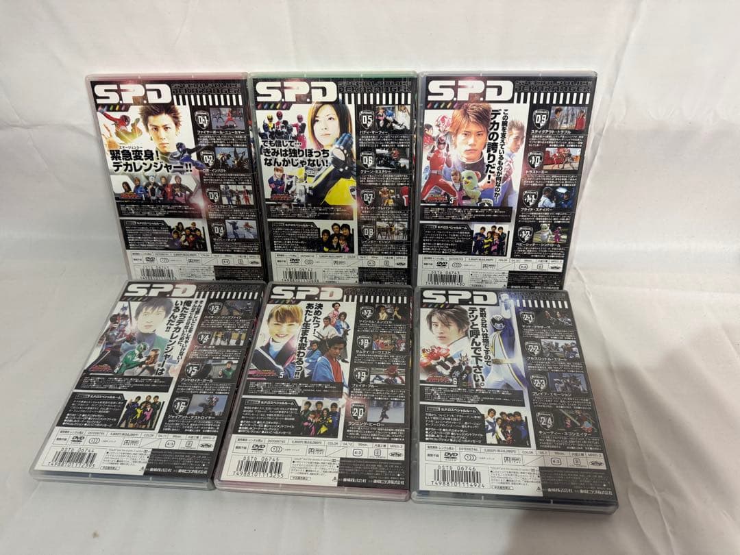 特捜戦隊 デカレンジャー DVD 全12巻セット＋DVDBOX付き