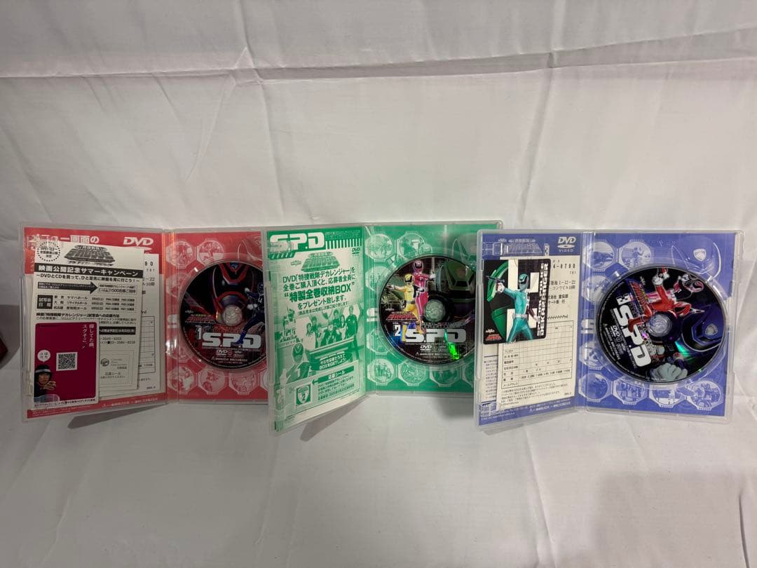 特捜戦隊 デカレンジャー DVD 全12巻セット＋DVDBOX付き