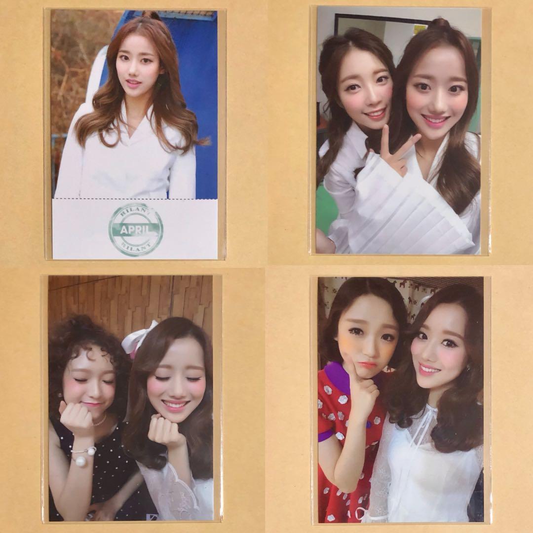 April ナウン NAEUN Prelude 韓国盤 CD トレカ 4枚セット