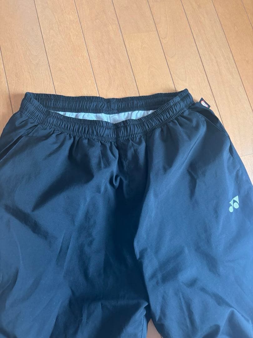 YONEX ヒートカプセル ウィンドブレーカー上下セットMピンク×ブラック 防寒