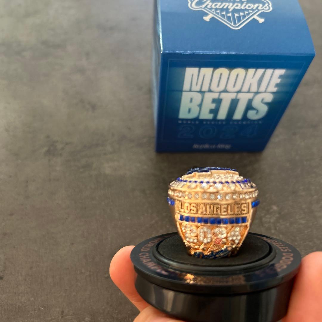 2025年8月25日来場者限定　ドジャース　ベッツ　ワールドチャンピオンリング