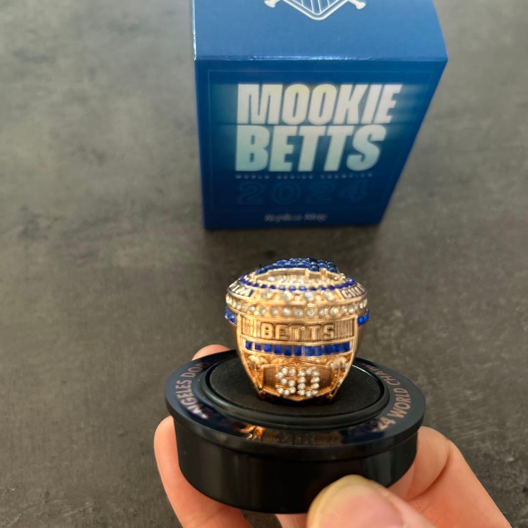 2025年8月25日来場者限定　ドジャース　ベッツ　ワールドチャンピオンリング