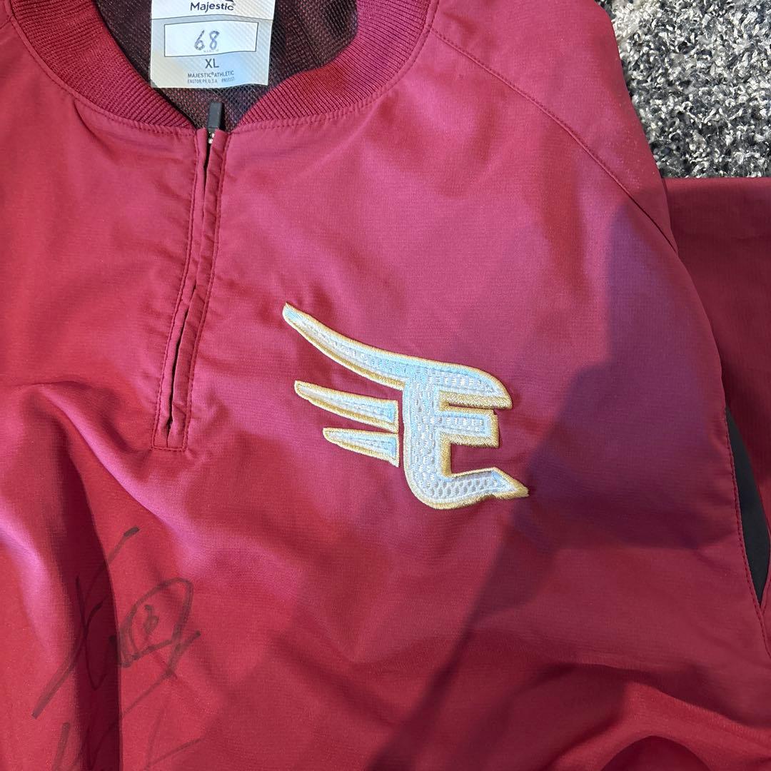 元プロ野球選手 細川亨 実使用 支給ウェア サイン入り