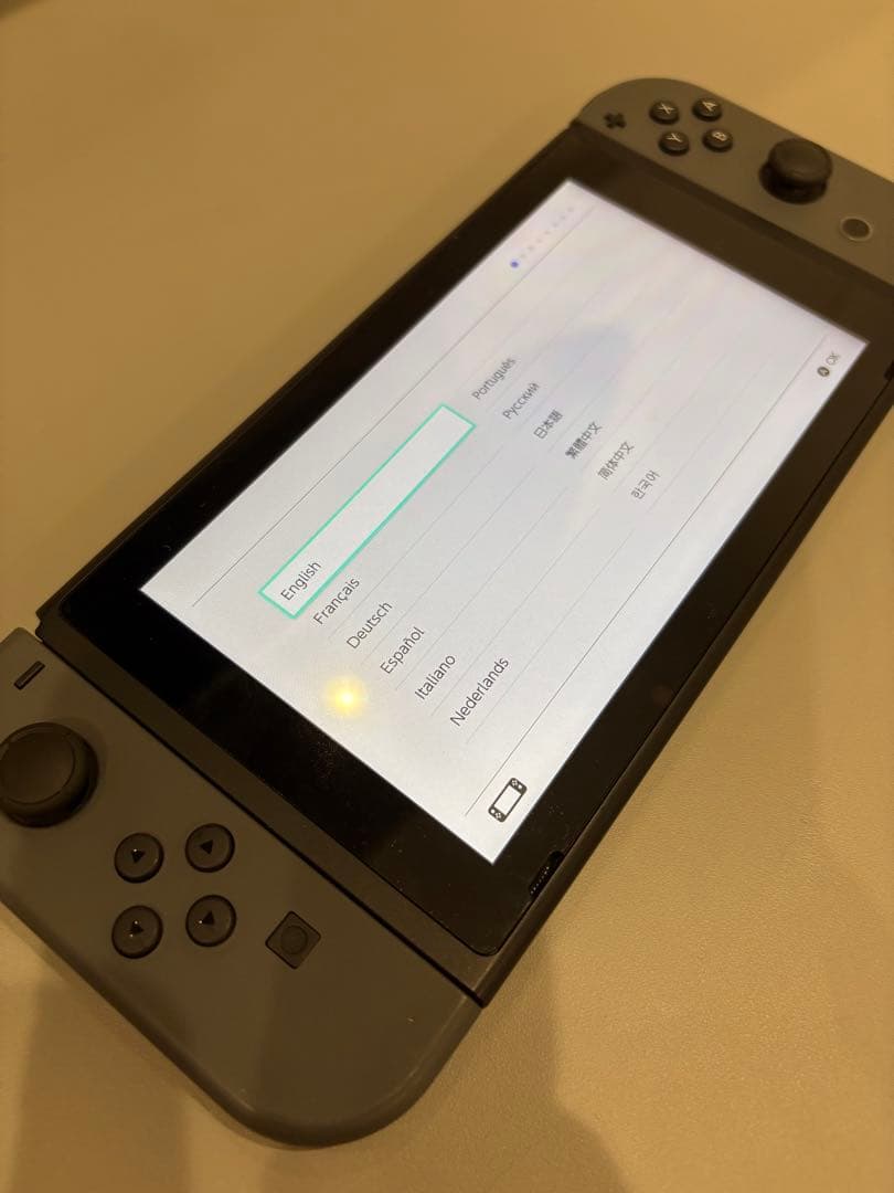 【箱付き/ 完品】Nintendo Switch 本体（バッテリー強化版）グレー