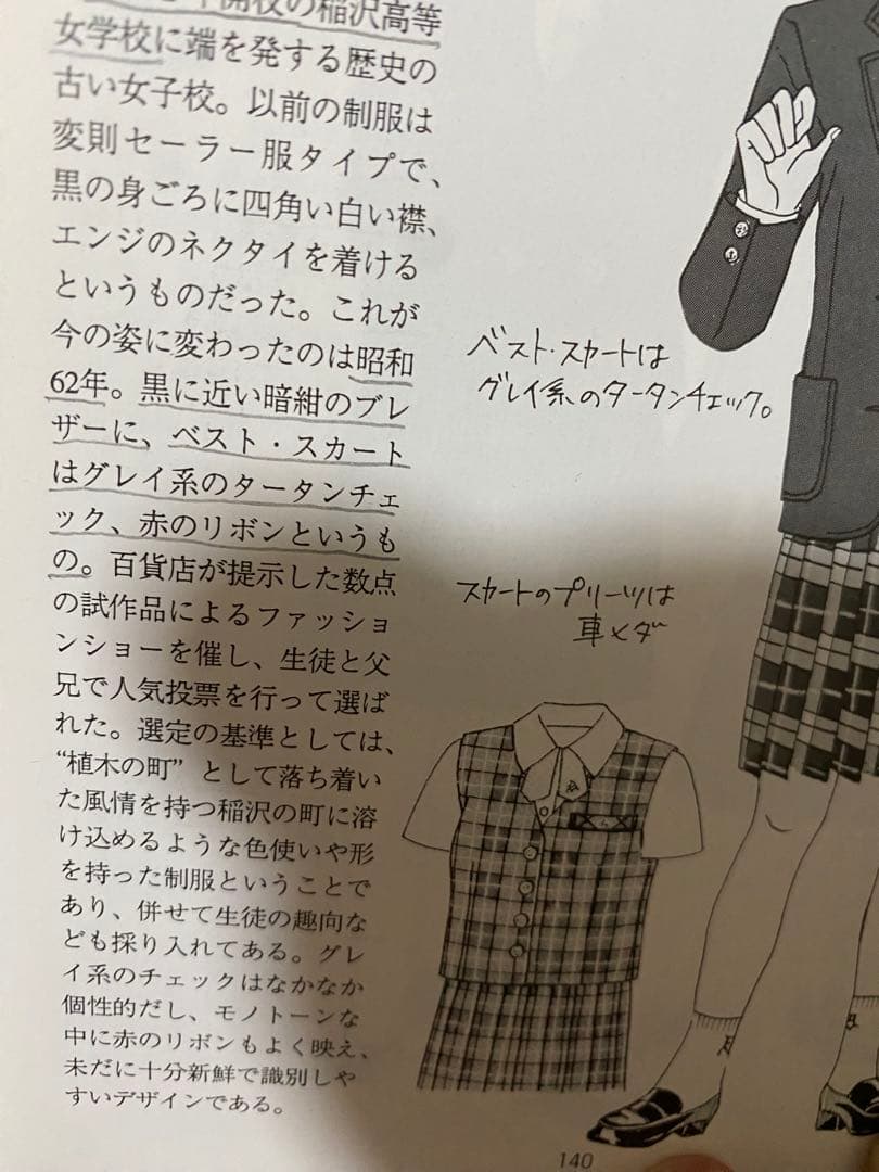 愛知県女子高校生制服図鑑　95～96年版　初版