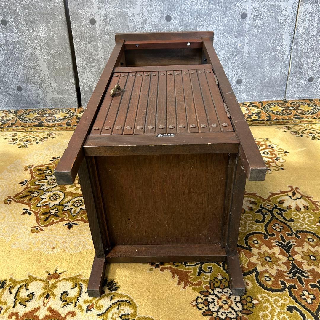 ꧁カリモク家具 karimoku꧂オールドカリモク テレフォンスタンド 電話台