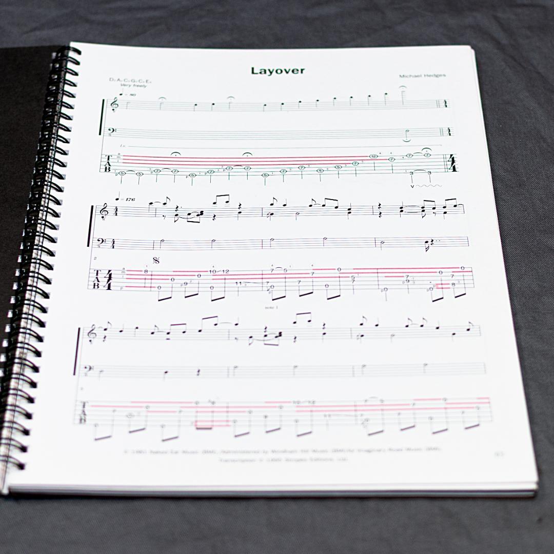 Rhythm Sonority Silence by マイケル・ヘッジス 楽譜