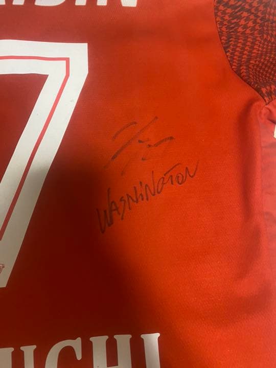 名古屋グランパス2017年ユニフォームサイン付き