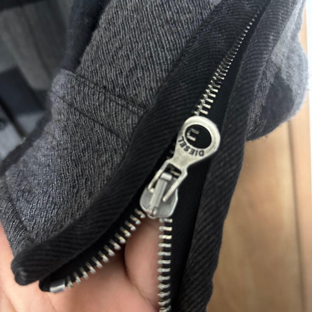 正規品ディーゼル　S-NAUMAN ネルシャツジャケット　サイズXL