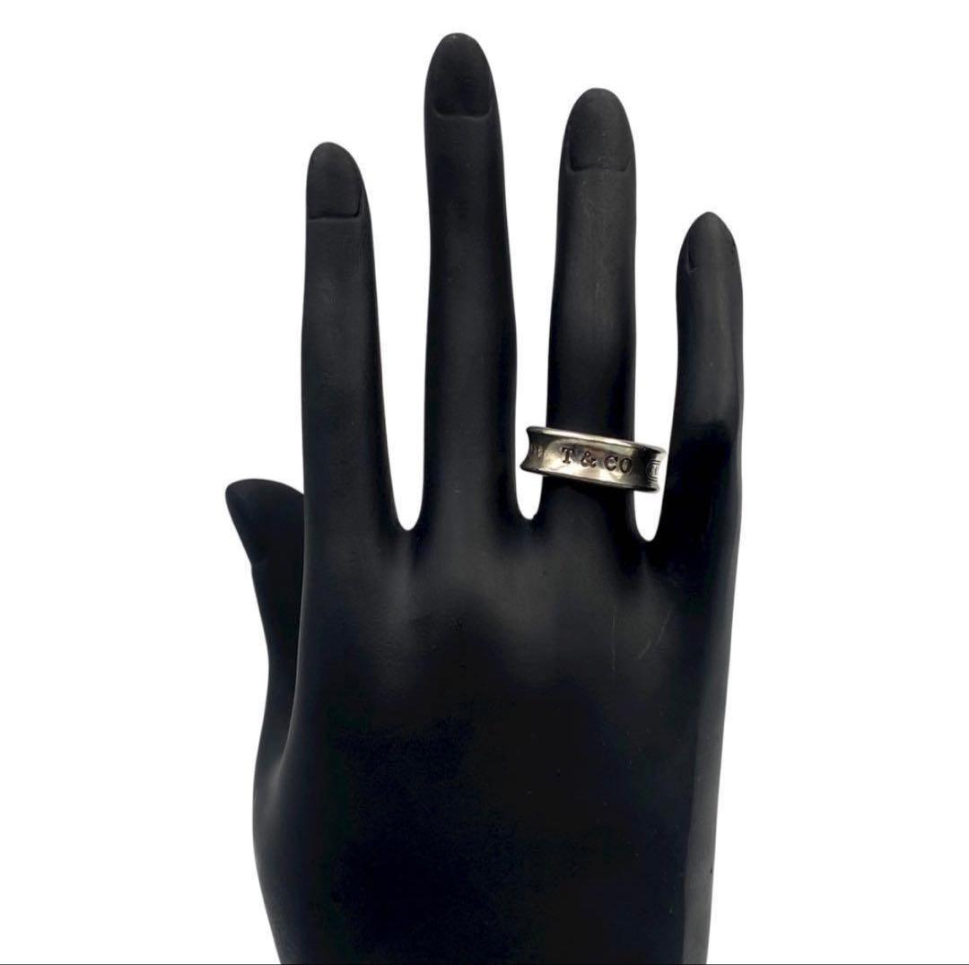 極美品 オールドティファニー ナロー リング 11号 1837