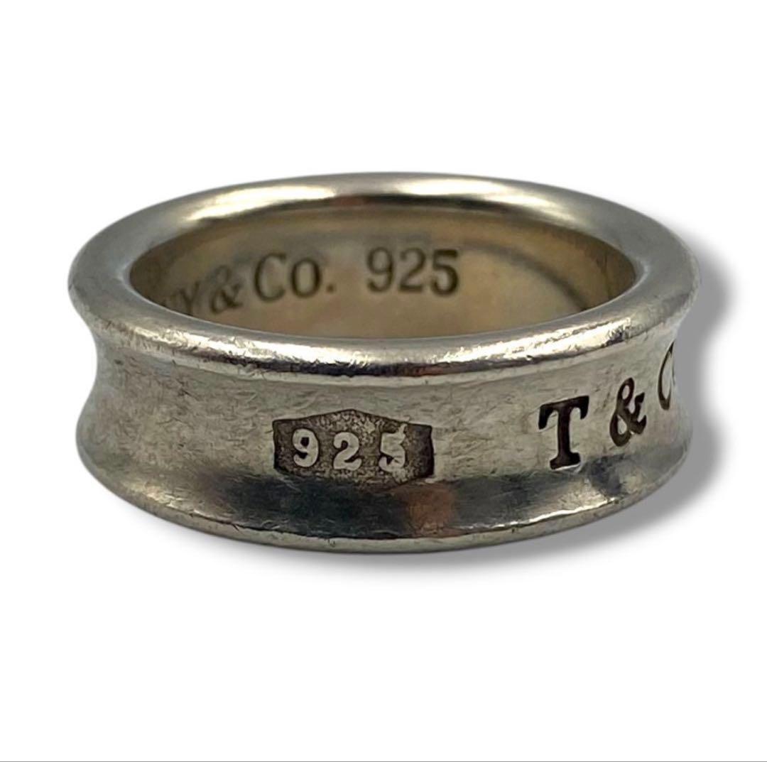 極美品 オールドティファニー ナロー リング 11号 1837
