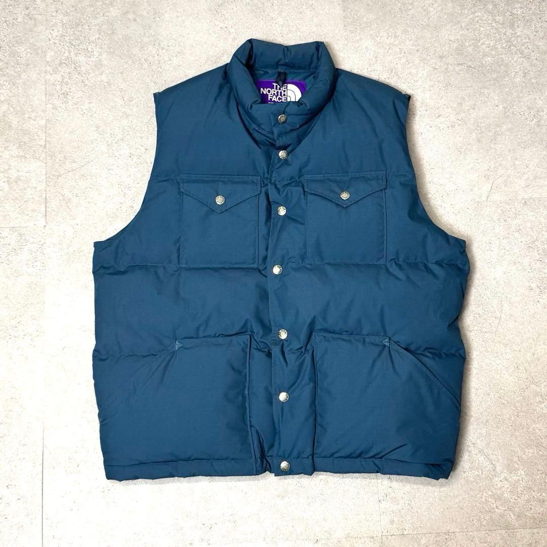 新品 ノースフェイス パープルレーベル シエラベスト ネイビー