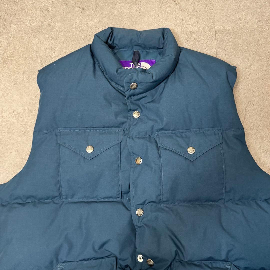 新品 ノースフェイス パープルレーベル シエラベスト ネイビー