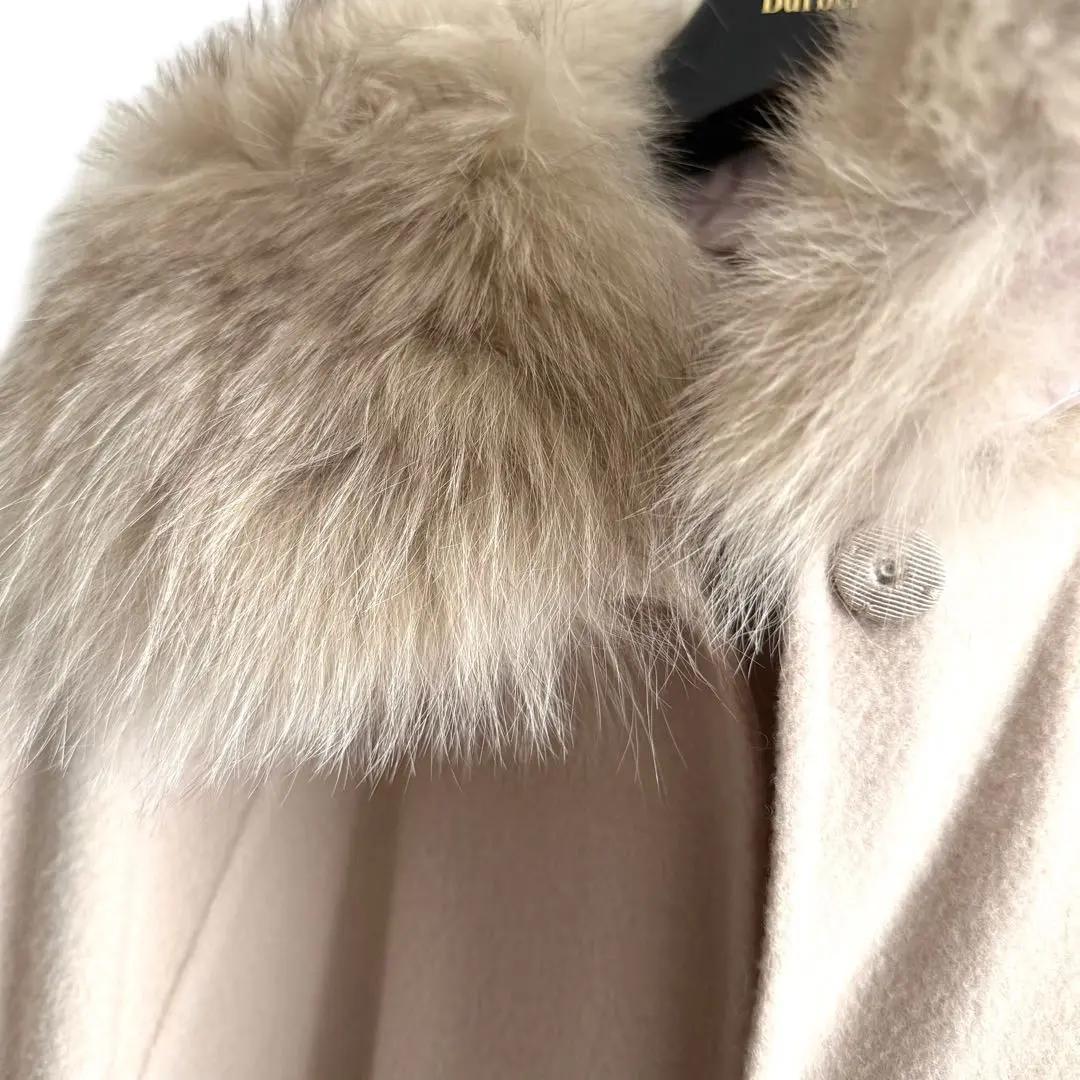 極美品★グレースクラス★8way★リバーシブル★フォックスポンチョ