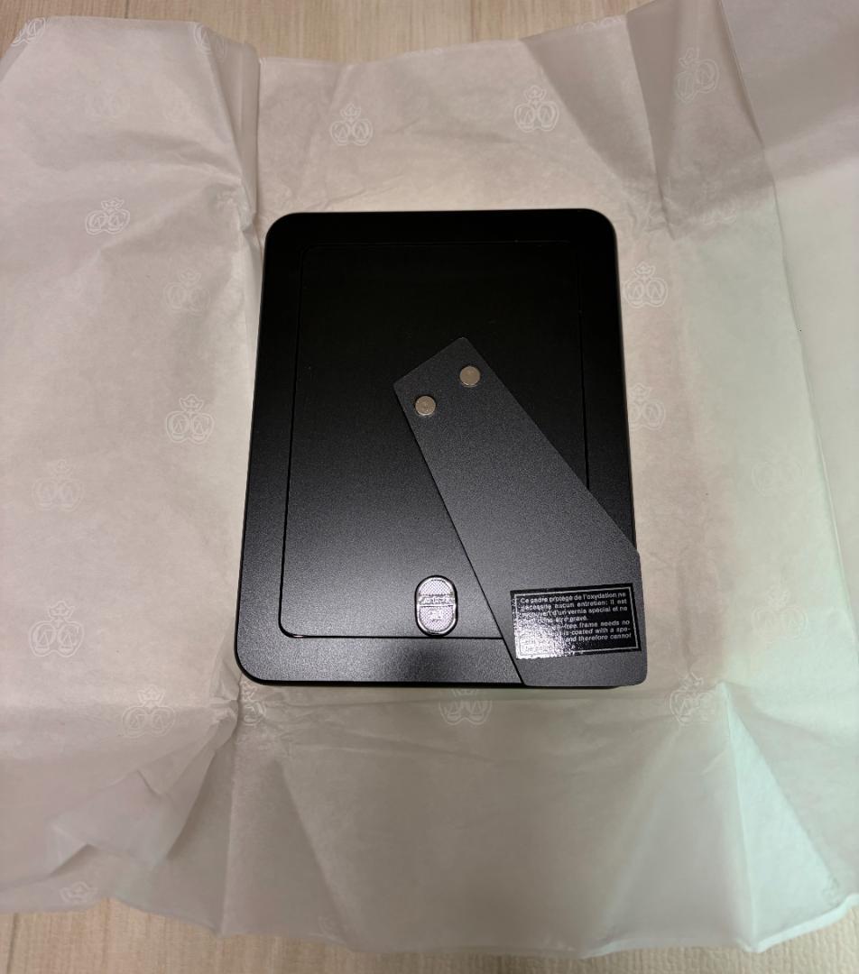 【新品未使用】クリストフル フォトフレーム リュバン（9×13cm）箱付き