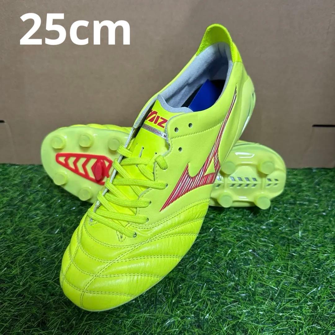 国内最安値　日本未発売　新品 ミズノ モレリアネオ4 エリート　25cm