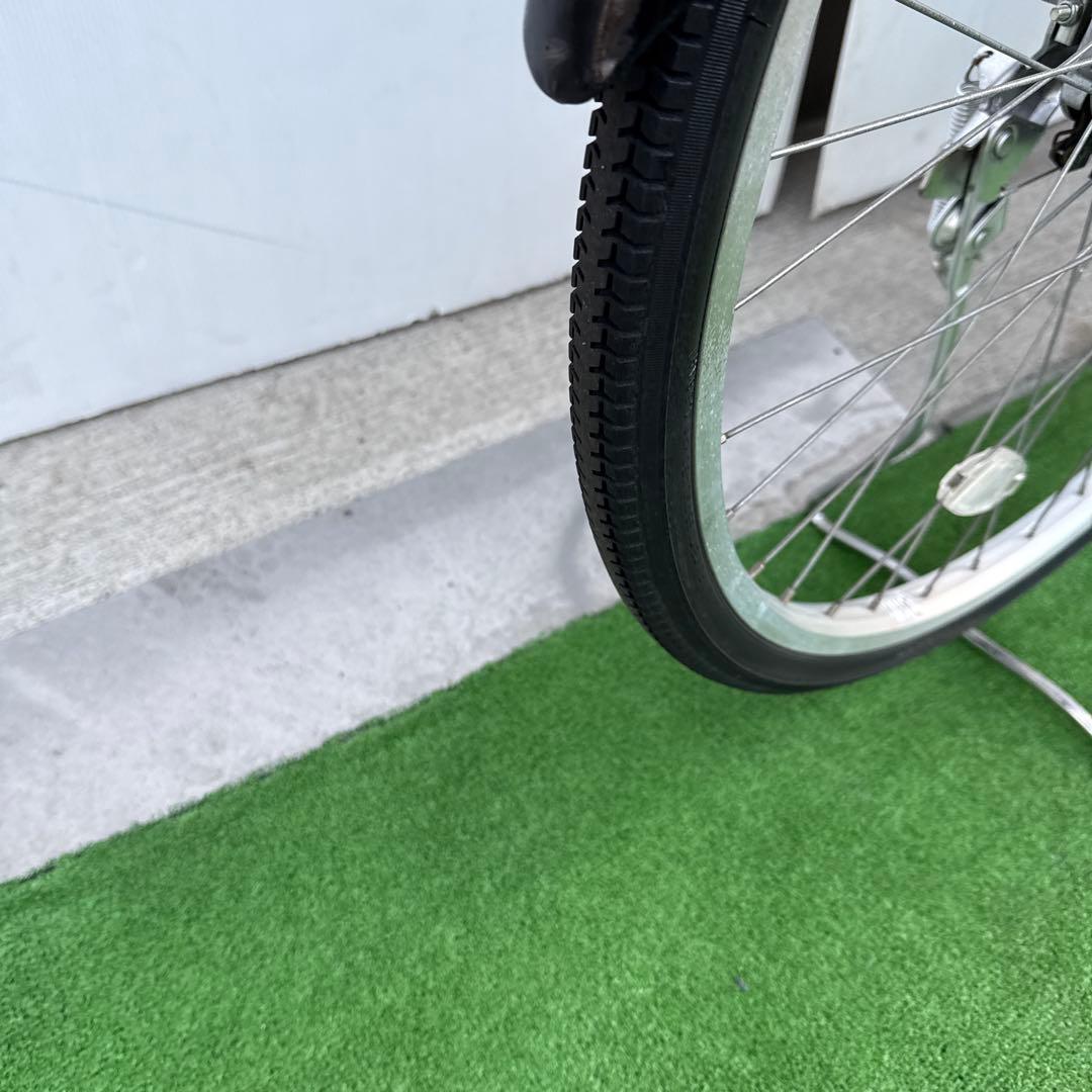 ブリヂストン電動アシスト自転車26インチ ブラウン